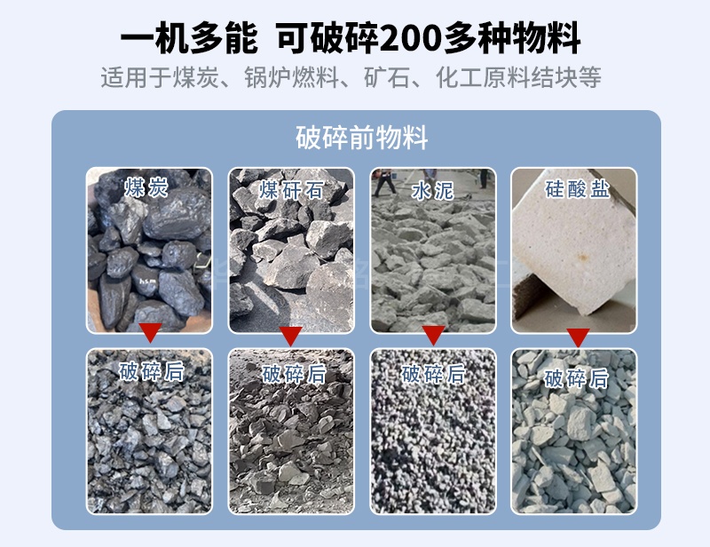 瓷磚廠破碎機(jī)適用物料